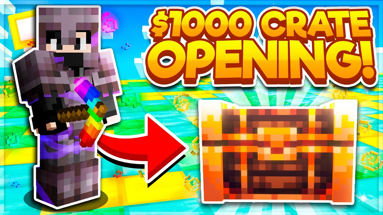 THIS $1000 CRATE OPENING MADE US *OP!* | Minecraft OP Prison