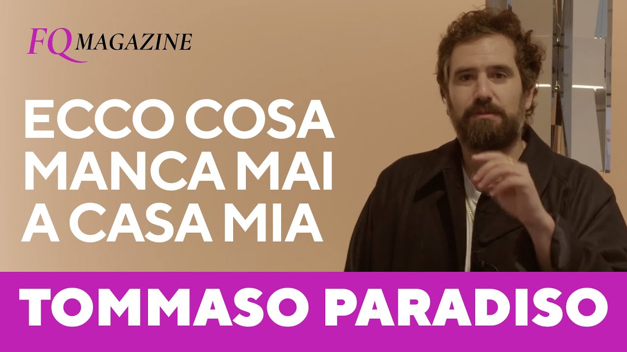 Tommaso Paradiso a FqMagazine: 