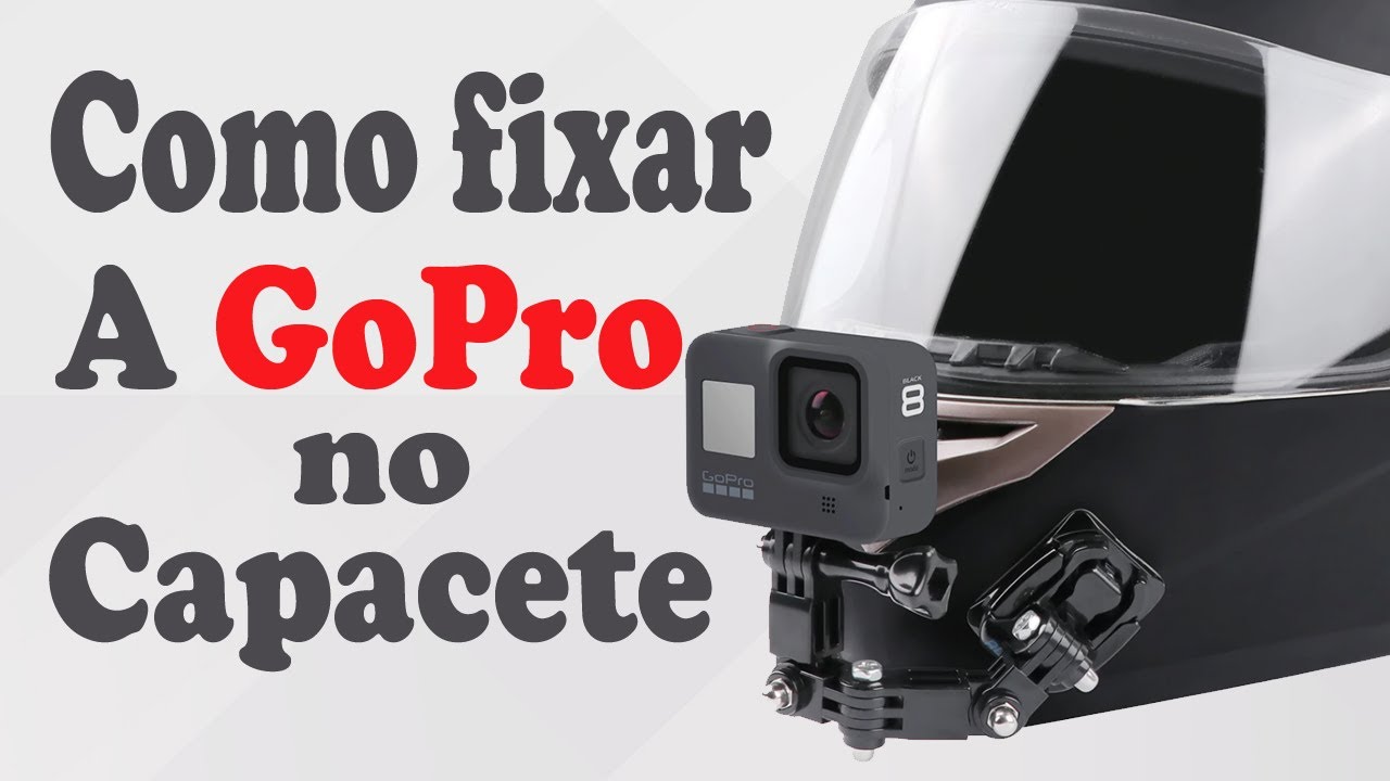 COMO COLOCAR A GOPRO NO CAPACETE