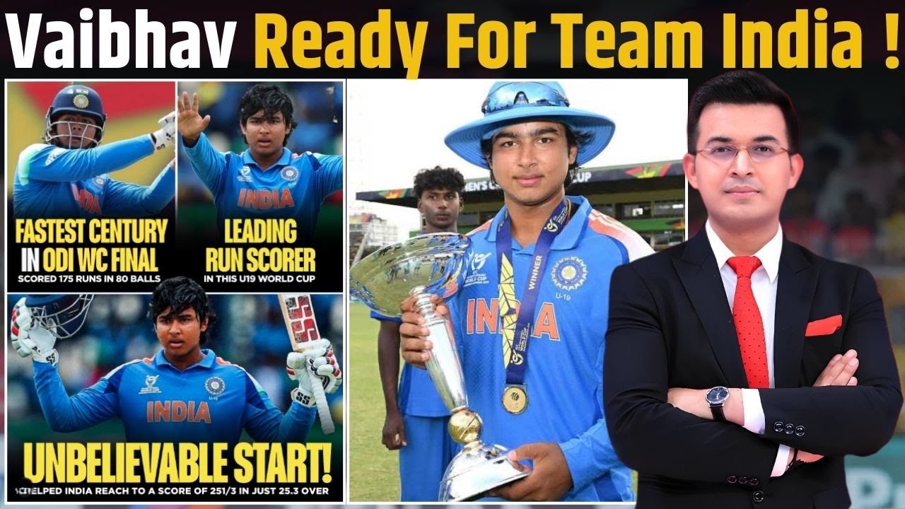 INDvsENG, U19 WC: Vaibhav Suryavanshi special against England in final propels India to sixth crown