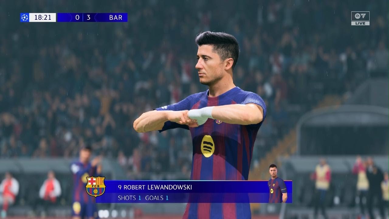 FC Barcelona  Vs AS Monaco