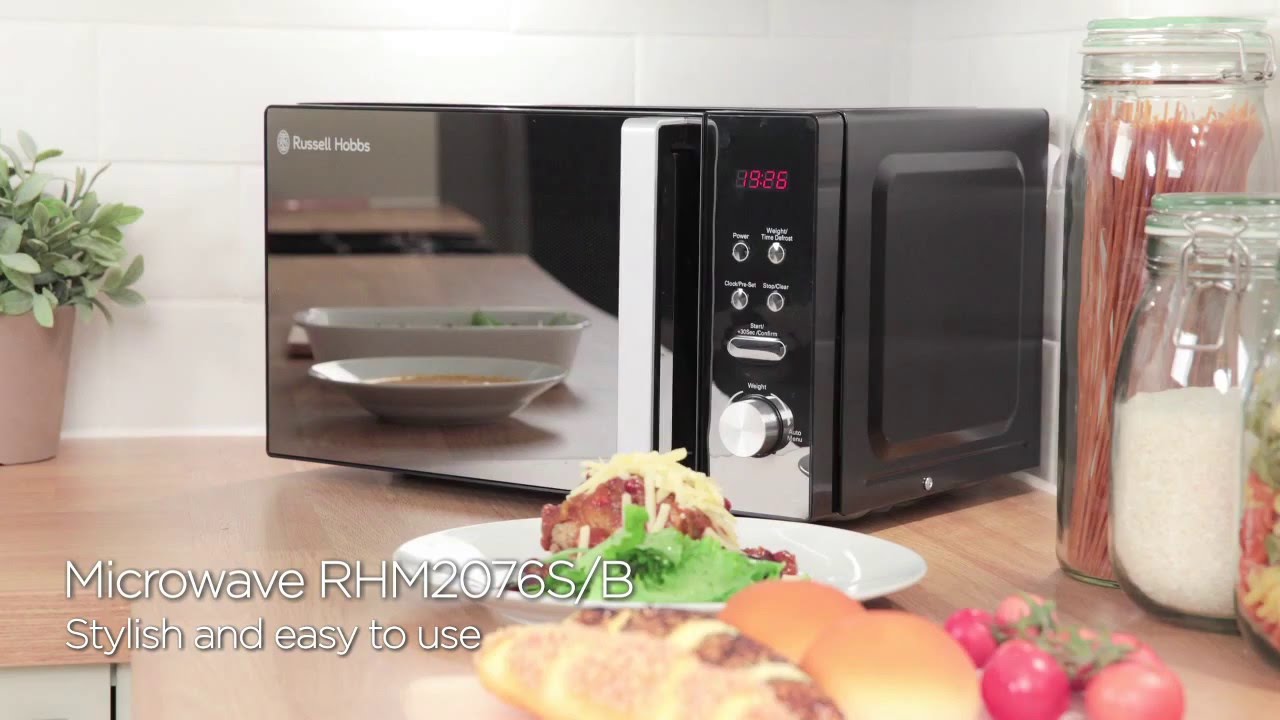 RHM2076S/B Russell Hobbs Microwave