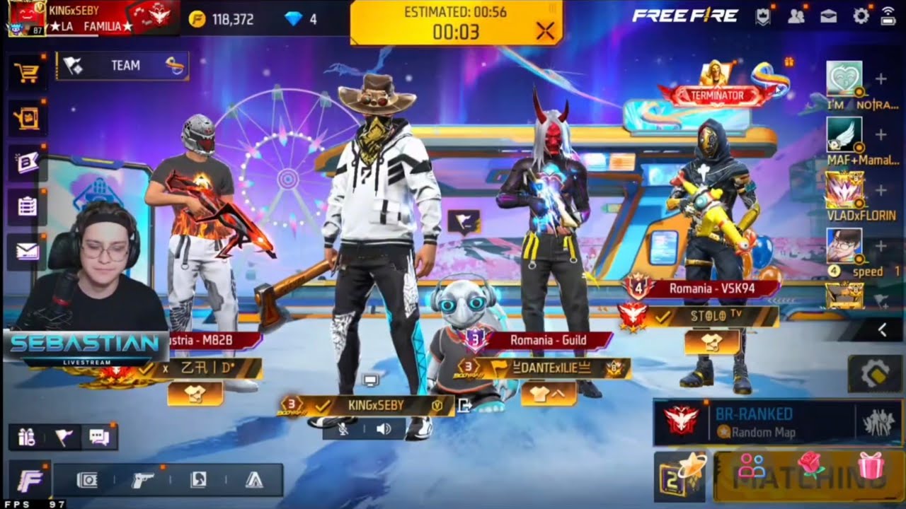 Gameplay cu King Seby la BR Ranked! Sezonul 46 -Episodul 1