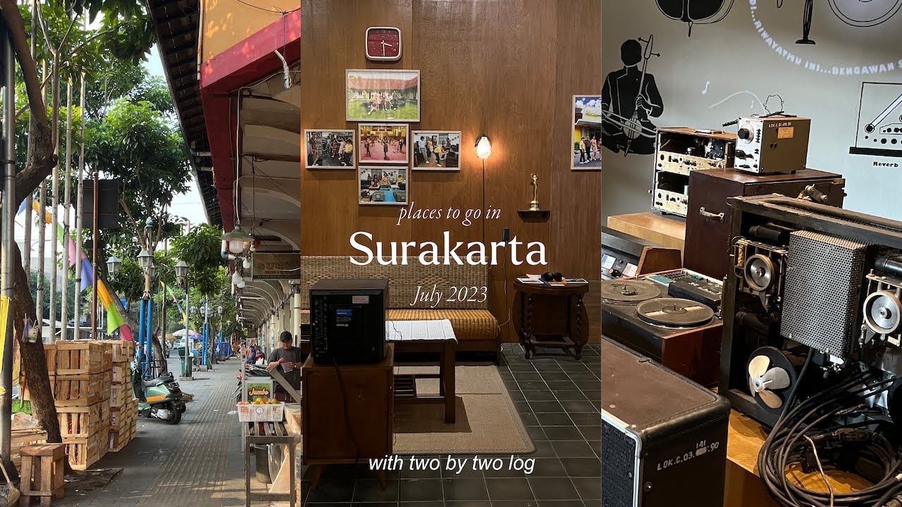 places to go in solo (surakarta) 🚘  lokananta bloc, pasar gede, the hidden swargi coffee📍indonesia