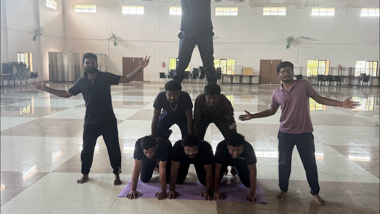 Pyramid practise for CSTI 69 th batch Culturals 