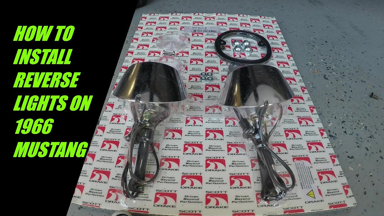 Installing Reverse lights On 1966 Mustang