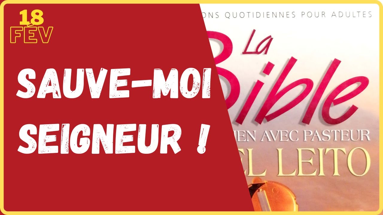 18 février - Sauve-moi, Seigneur! - La Bible au Quotidien