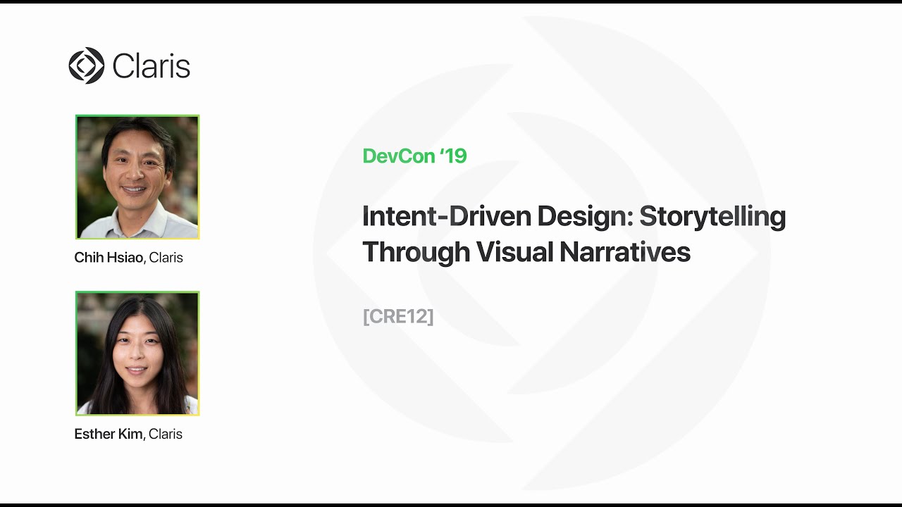 Intent-Driven Design: Storytelling Through Visual Narratives [CRE12]