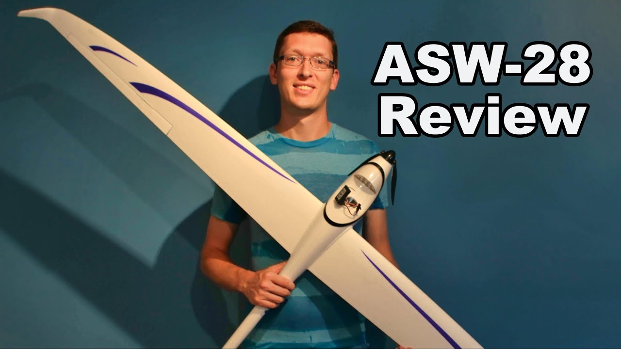 ST Models ASW-28 Large Foam Glider Review - TheRcSaylors