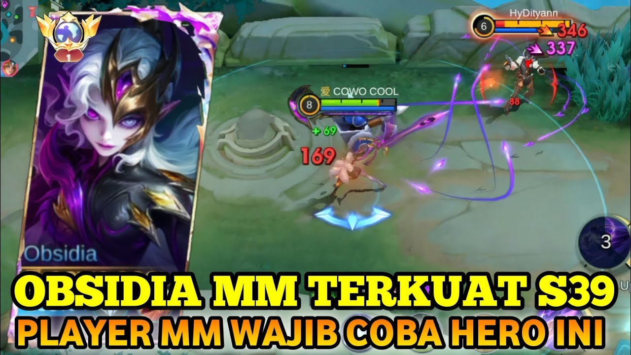 OBSIDIA MM TERKUAT SEASON 39 | PLAYER MM WAJIB COBA HERO INI, DI JAMIN MENANG - MLBB