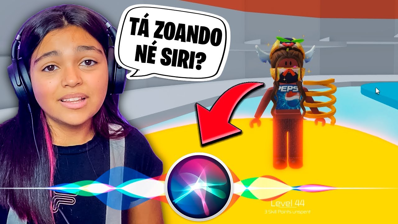 ROBLOX - A SIRI DECIDIU A MINHA ROUPA E OS ACESSÓRIOS | Tower of Hell