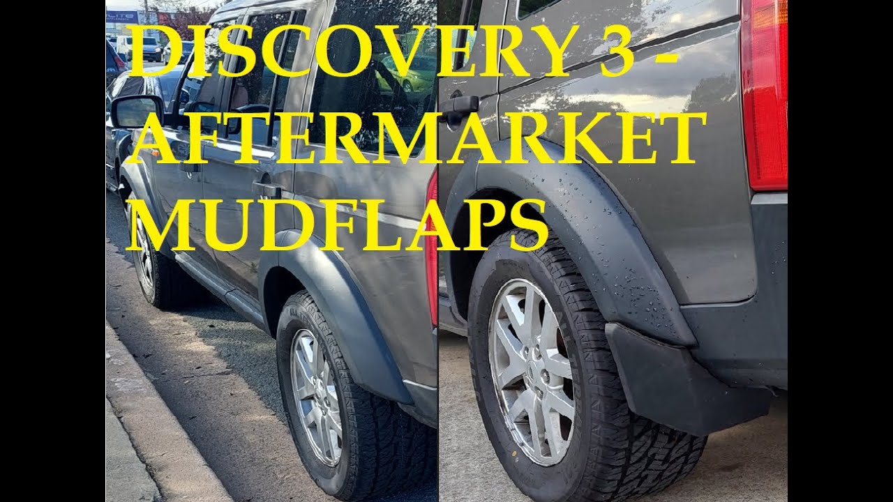 LANDROVER DISCOVERY 3 LR3 MUDGUARD MUDFLAP INSTALL