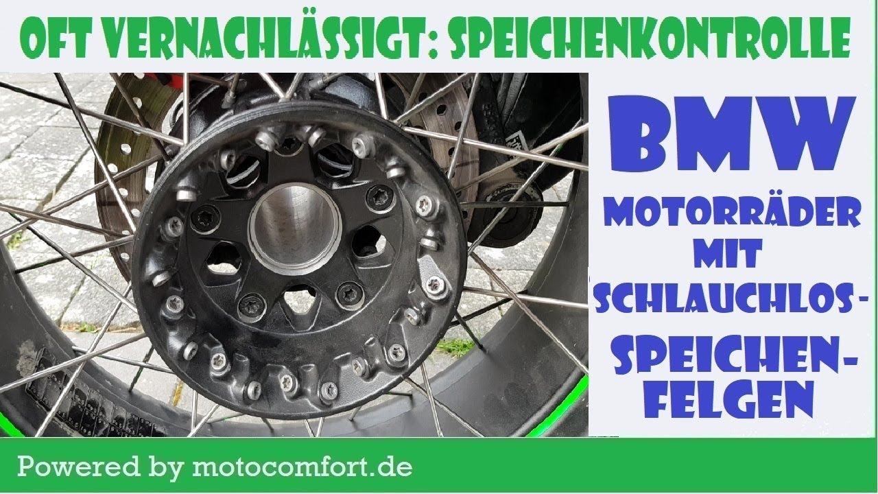 BMW MOTORRAD - Speichenkontrolle - Loose spokes