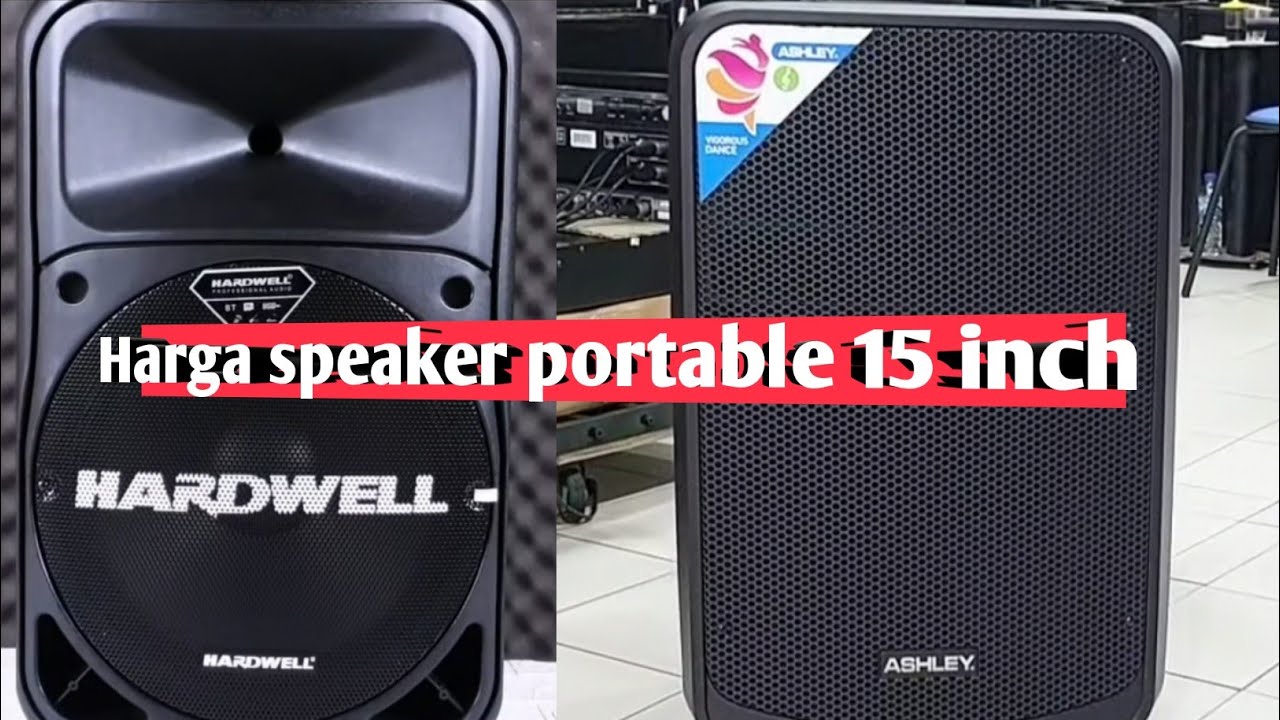 daftar harga speaker portable 15 inch terbaik 2024