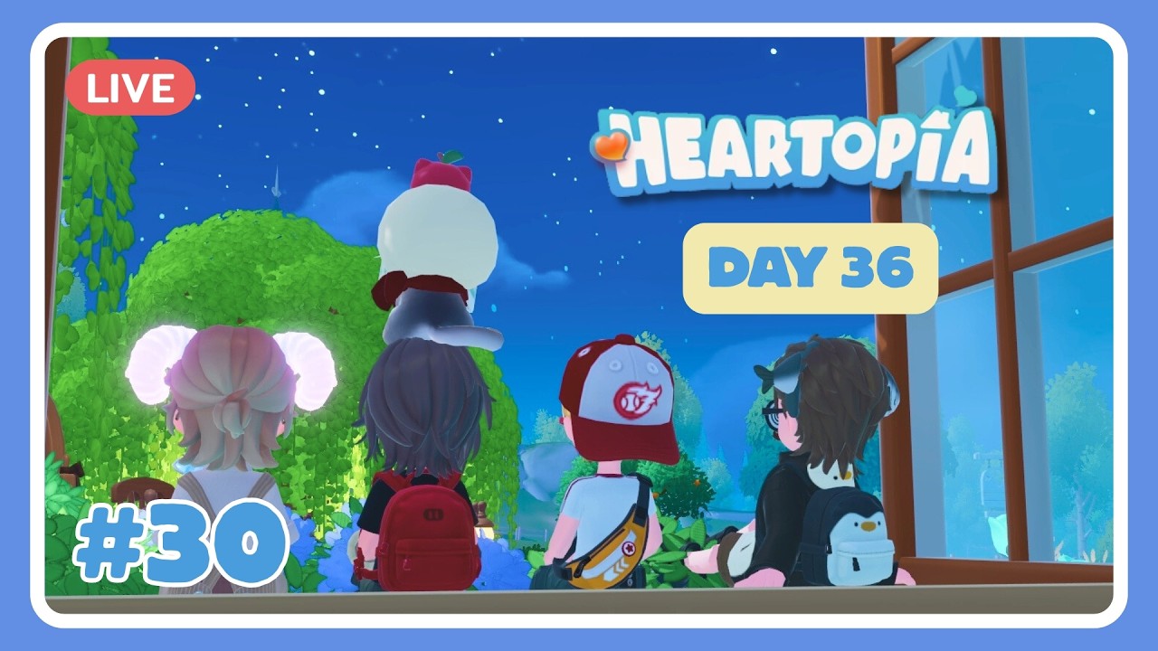 Day 36 มาเดินขายเห็ดลมต่อครับ Heartopia💙 #30