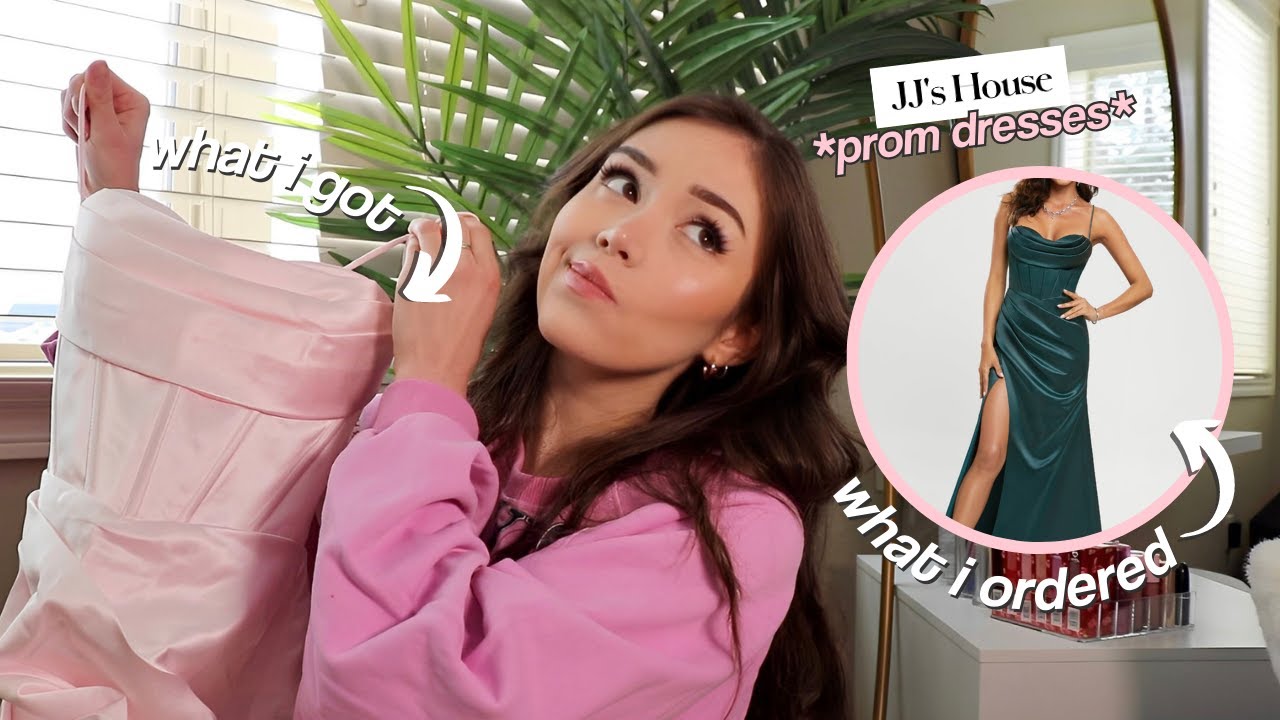 what i ordered VS what i got | PROM DRESS ft. JJ's House