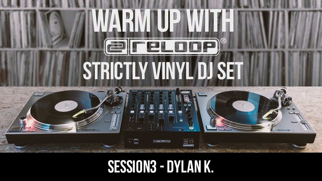 Strictly Vinyl DJ Set - Lofi/Funk House Live Session w/ Dylan K. (Warm Up With Reloop 03)