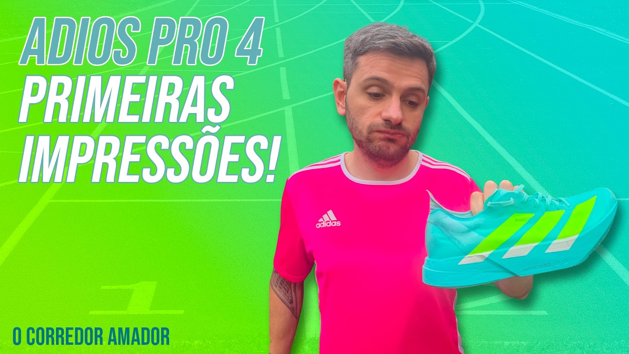 Primeiras impressões ADIDAS ADIOS pro 4! É bom mesmo?