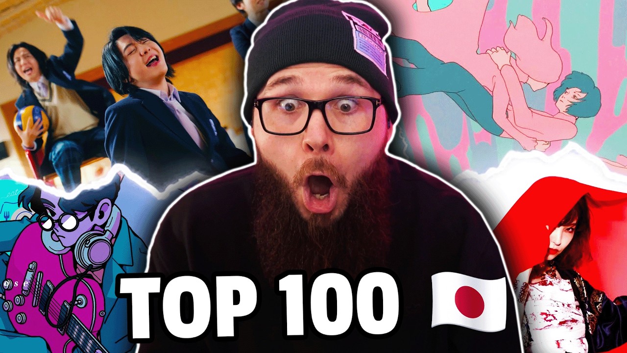 ANIME FAN Reacts to the TOP 100 SONGS IN JAPAN!