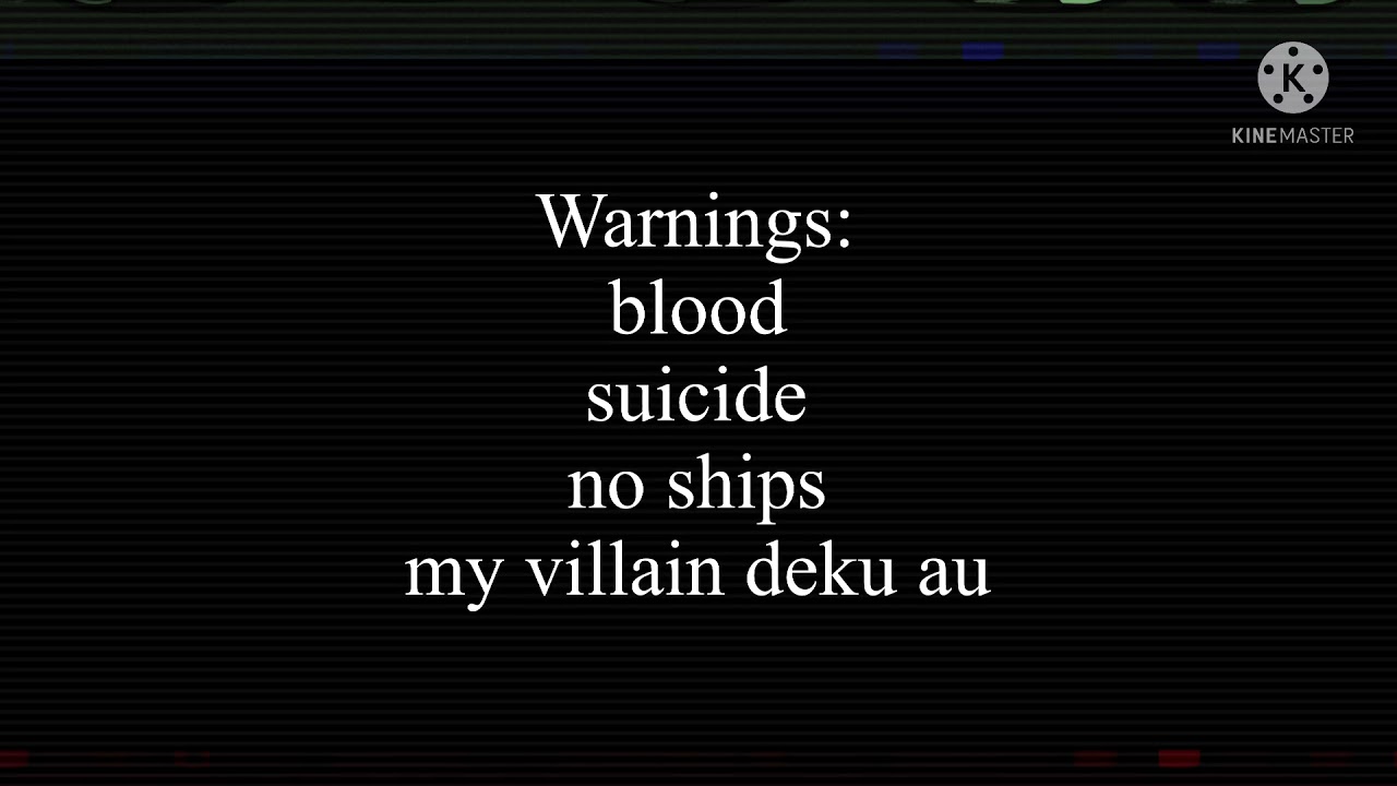 Insane glmv | my villain Deku au | no ships