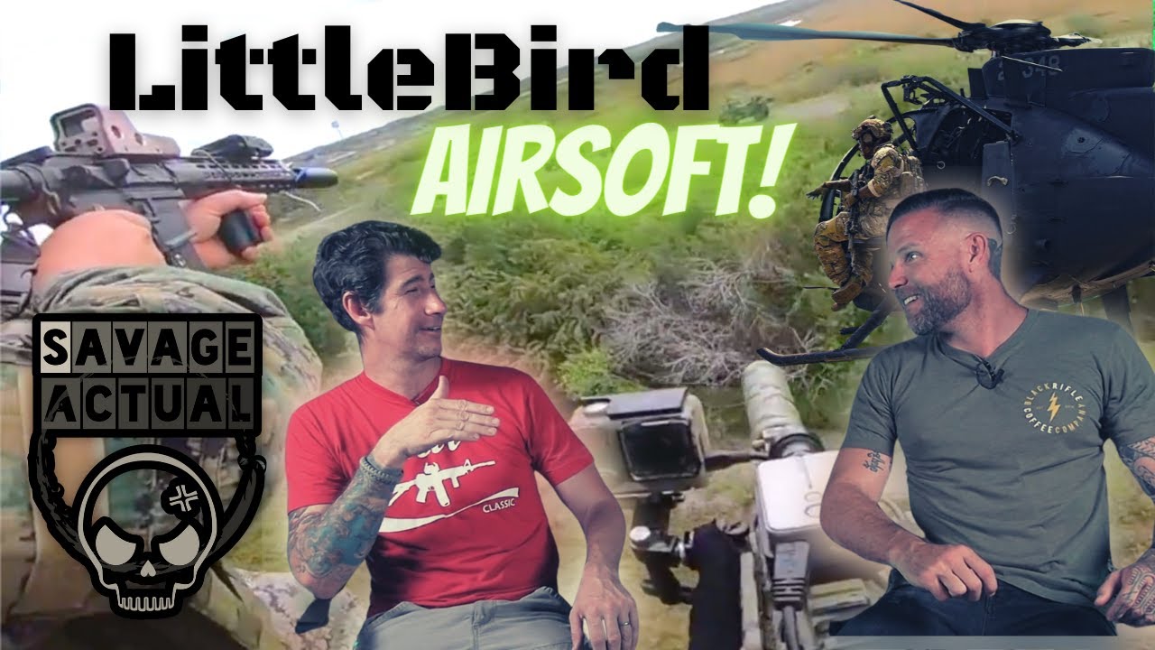 Ветераны спецопераций реагируют на страйкбол Little Bird