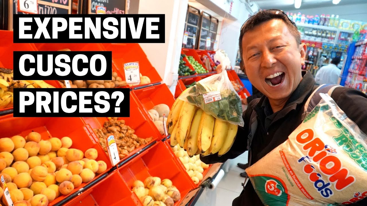 HOW EXPENSIVE IS CUSCO? | Orion Supermarket Prices | Cost of Living in Peru