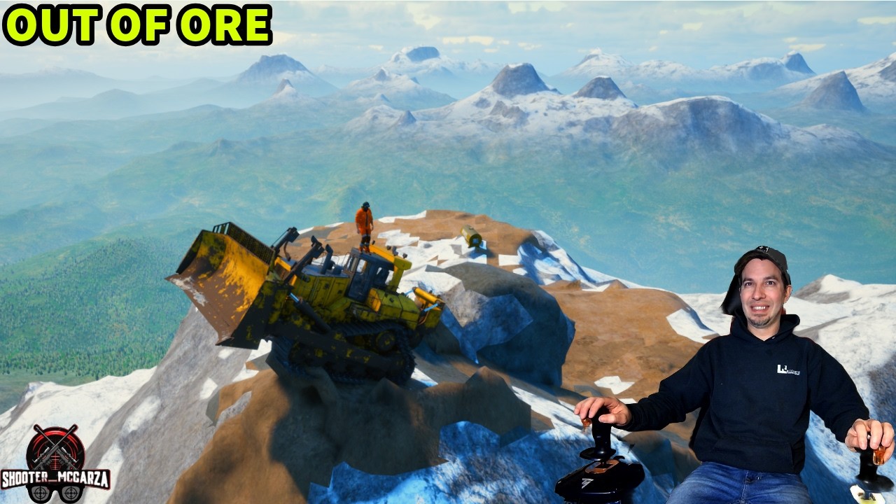 Epic Bulldozer Simulator: Dozing a Road and Flattening a Peak - Out of Ore