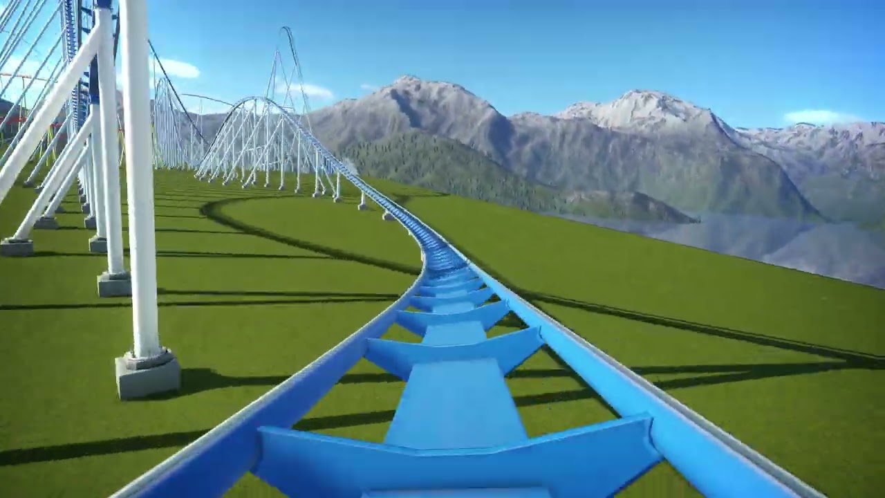 300ft Height GigaCoaster: Orion at Kings Island (Planet Coaster)