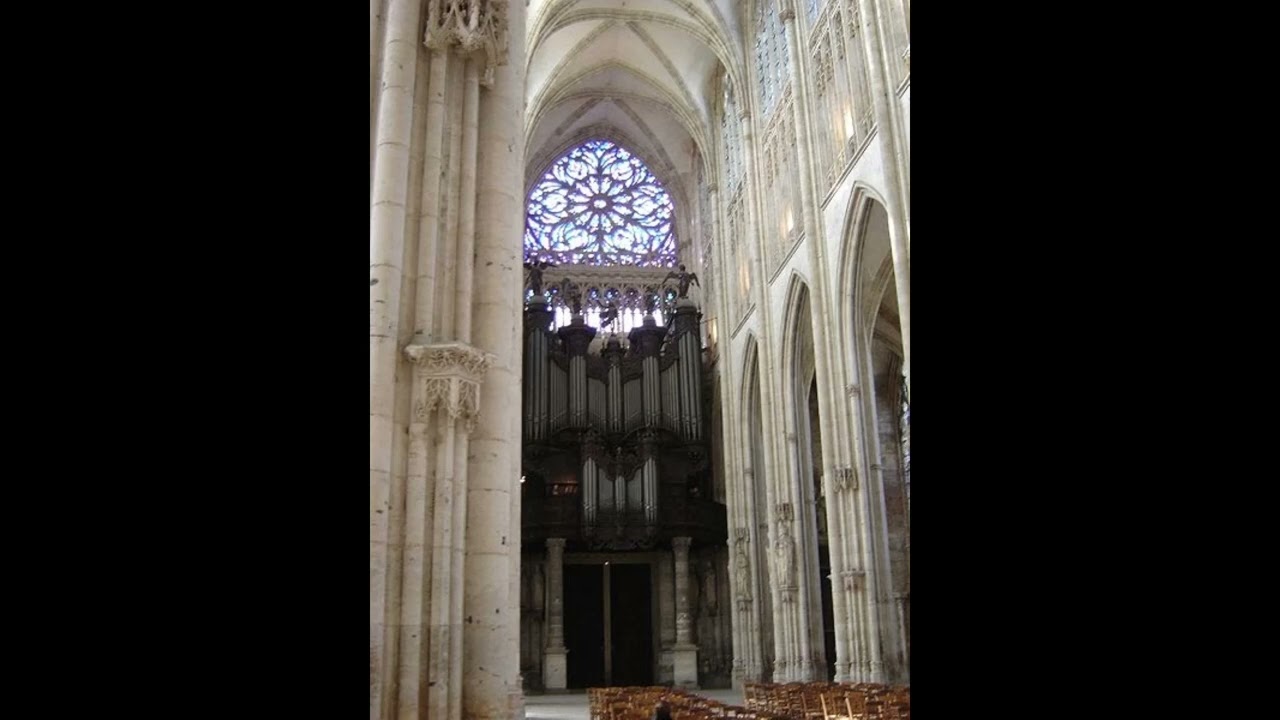 J.S Bach - Kyrie, Gott heiliger Geist - BWV 671 - Marcel Dupré (Saint Ouen, Rouen)