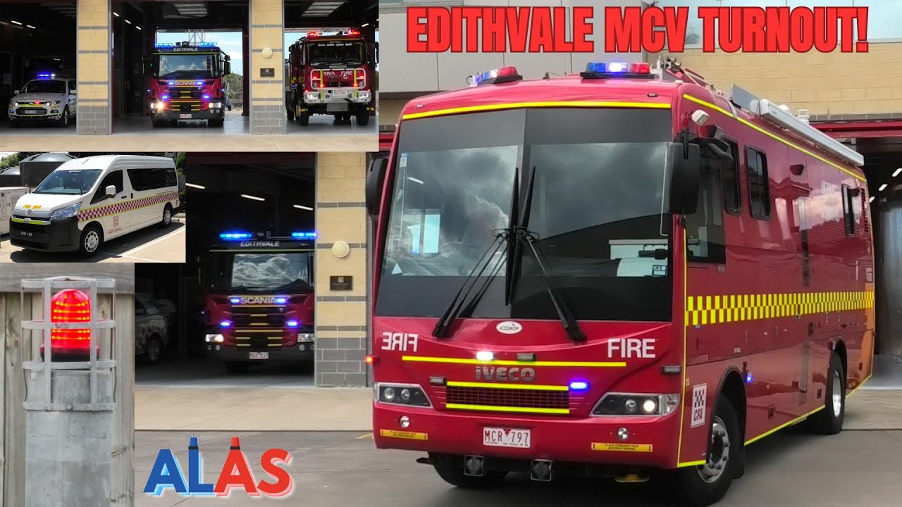*VERY RARE MCV* CFA // Edithvale Mobile Command Vehicle - Code 1 Turnout +MORE | FireCall, Edithvale