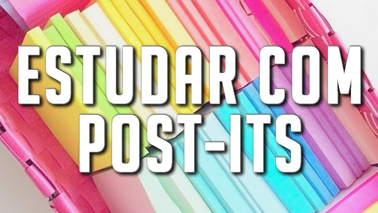 COMO ESTUDAR USANDO POST-ITS | CHICLETE VIOLETA