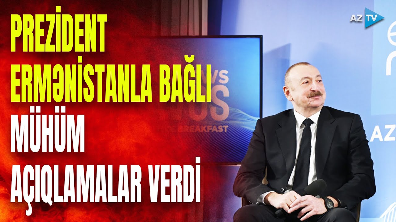 Prezident Ermənistana göndərilən yüklərdən danışdı: Dövlət başçısından MÜHÜM AÇIQLAMALAR