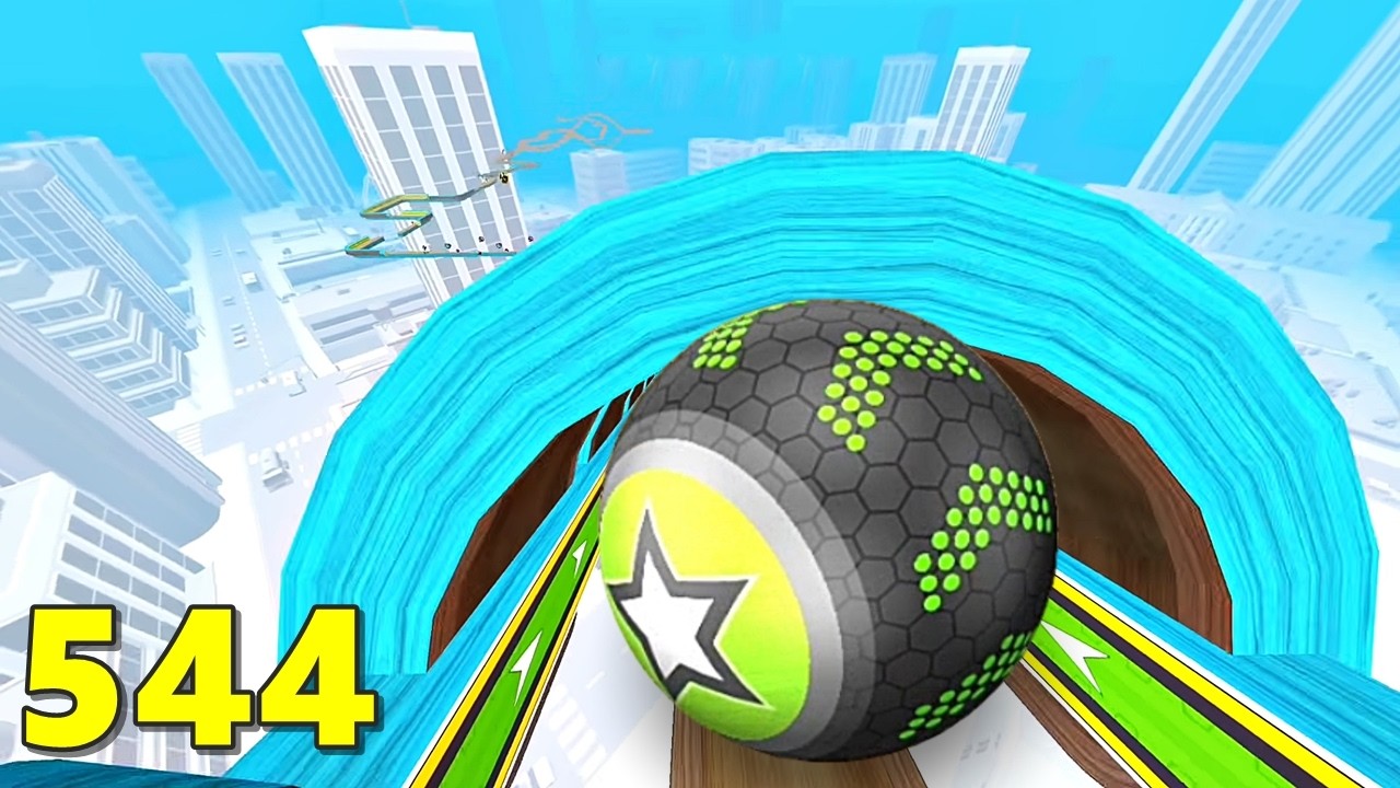 Going Balls, SpeedRun, Going Balls Portal Run Gameplay Level 1099