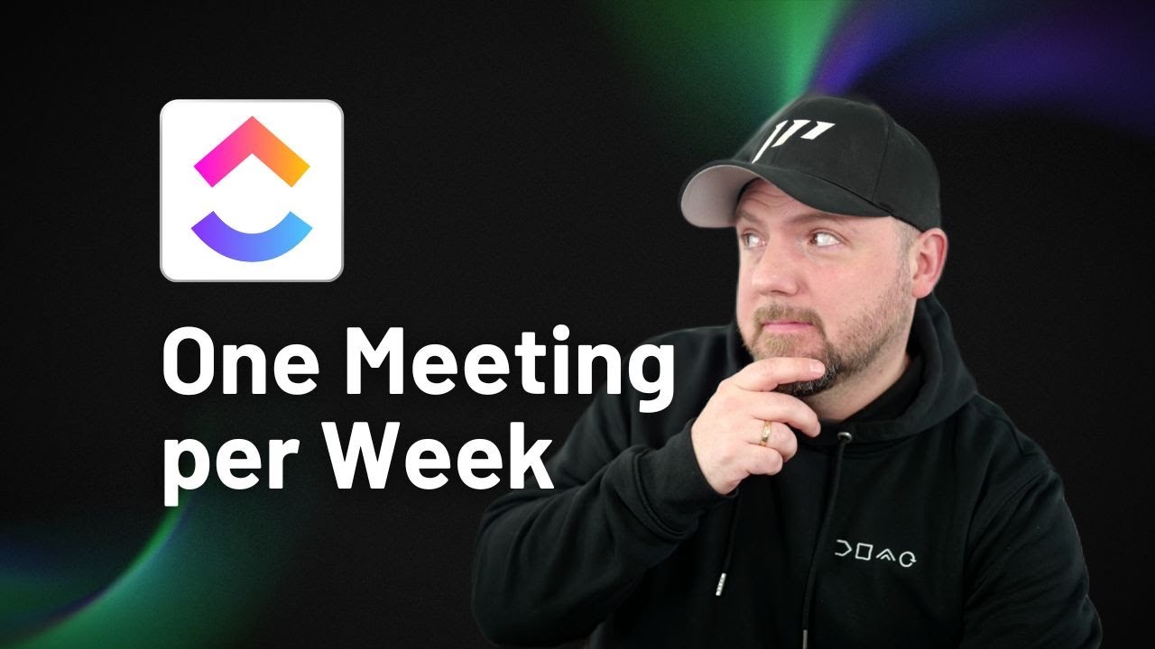 How we cut meetings to just ONE per WEEK using ClickUp