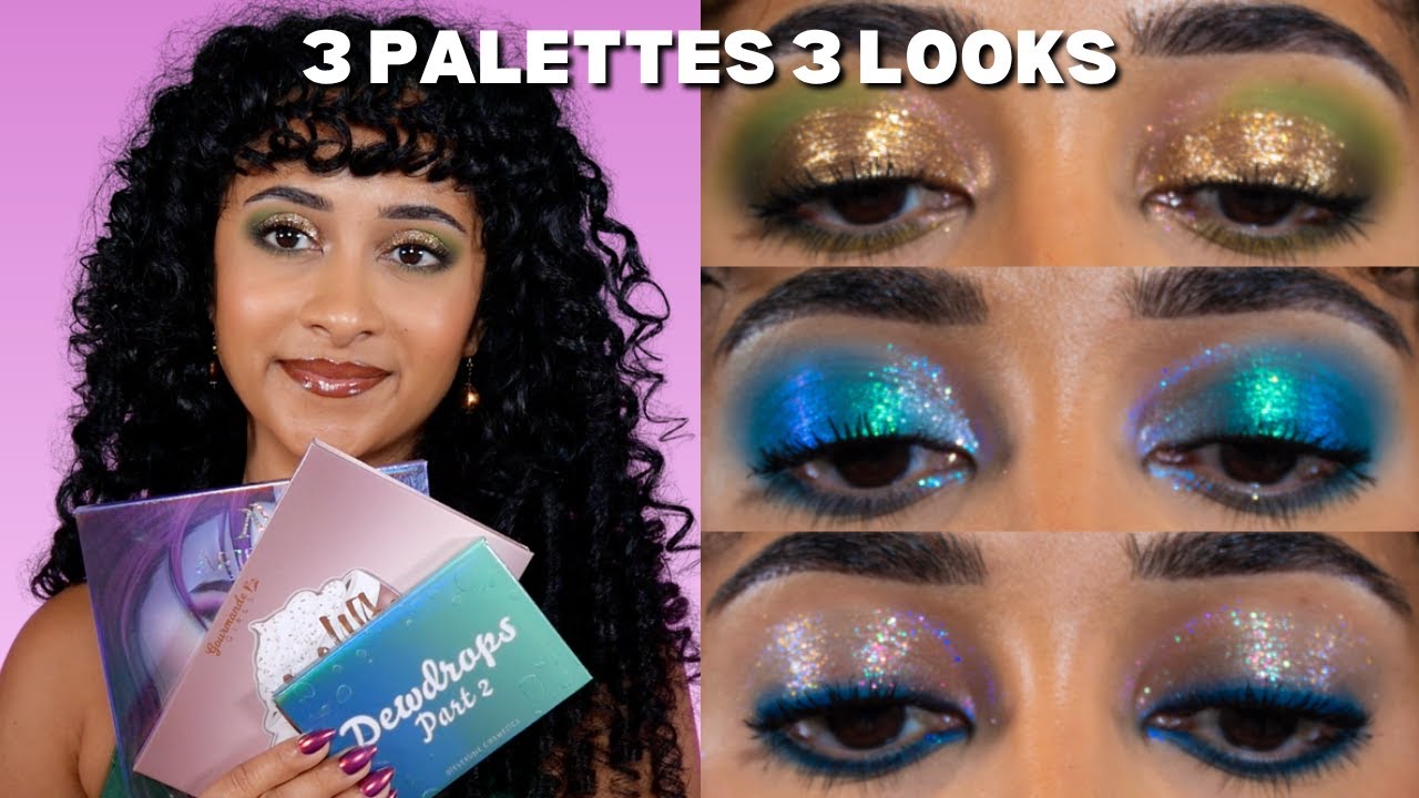 3 Palettes 3 Looks | Arttitude Arcana, Dieverune Dewdrops 2, Gourmande Girls Mocha Moment