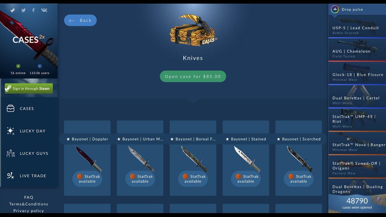 CS:GO Case Opening | HUGE EXPLOIT! CRAZY PROFIT KNIFE CASE