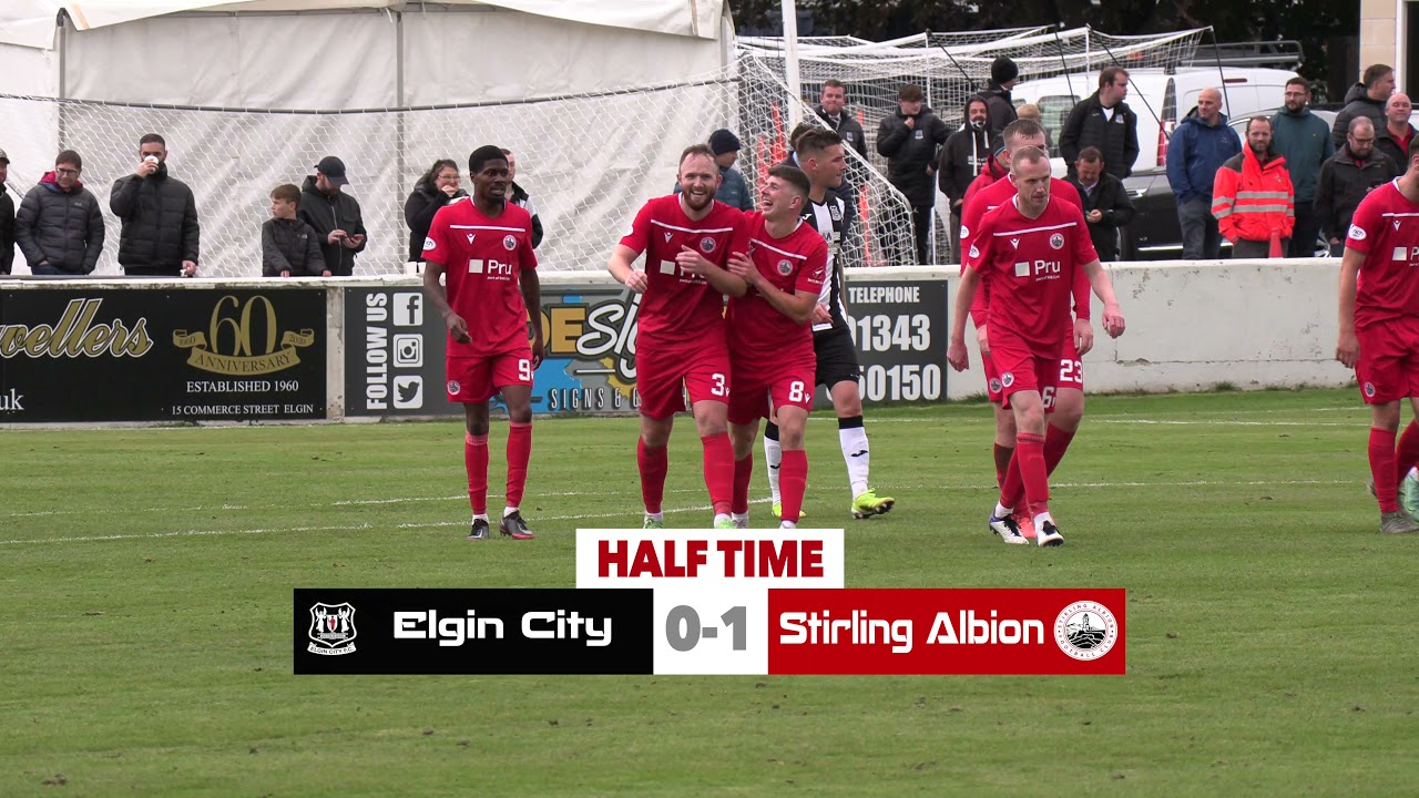 Elgin City Vs Stirling Albion Highlights 02/10/21