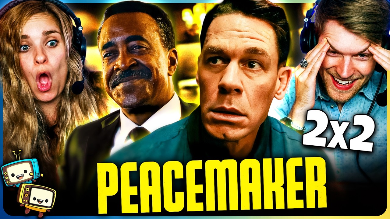 PEACEMAKER (2025) 2x2 Reaction w/ Kristen and Michael! | 