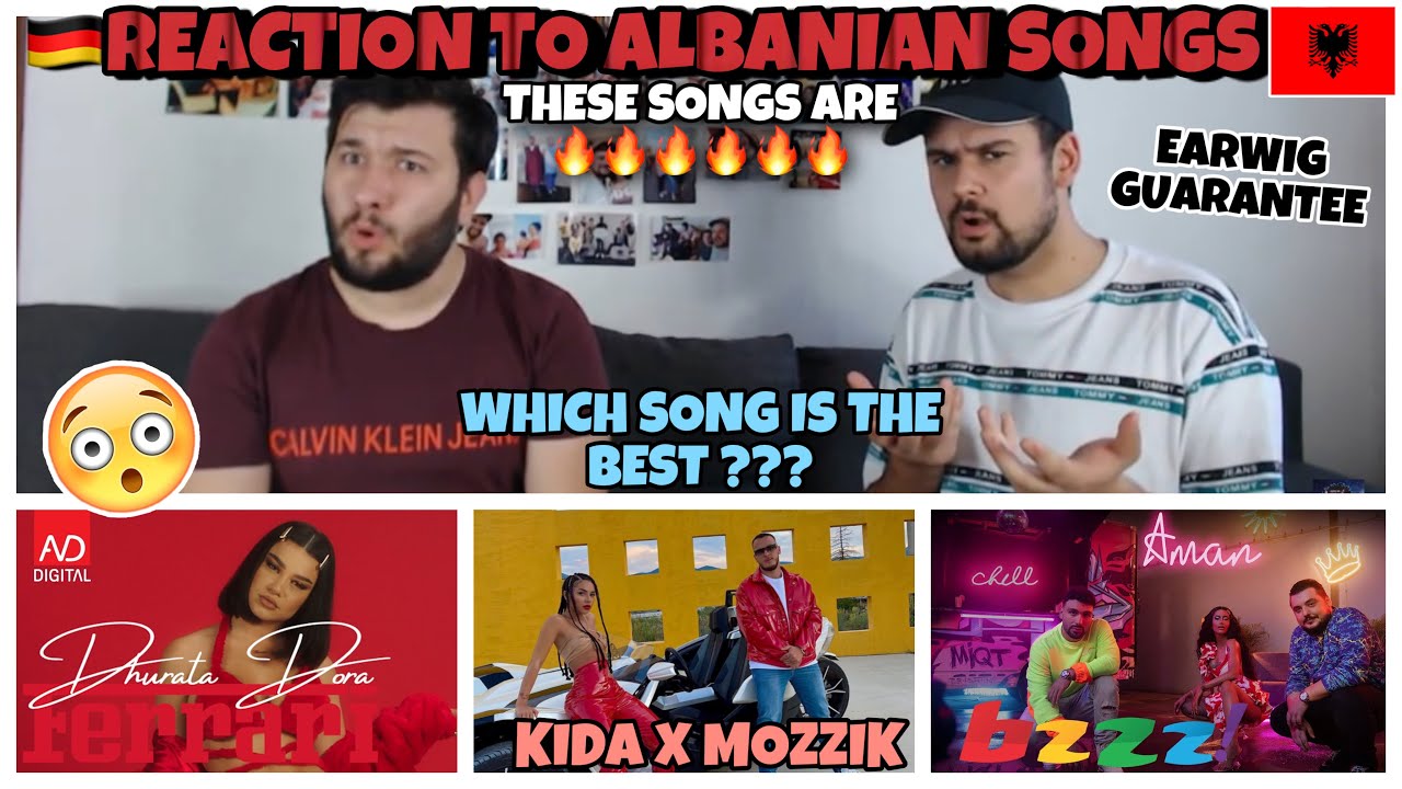 REACTION TO 🔥 NEW ALBANIAN SONGS: DHURATA DORA, KIDA x MOZZIK, DAFINA ZEQIRI x LEDRI VULA x LUMI B
