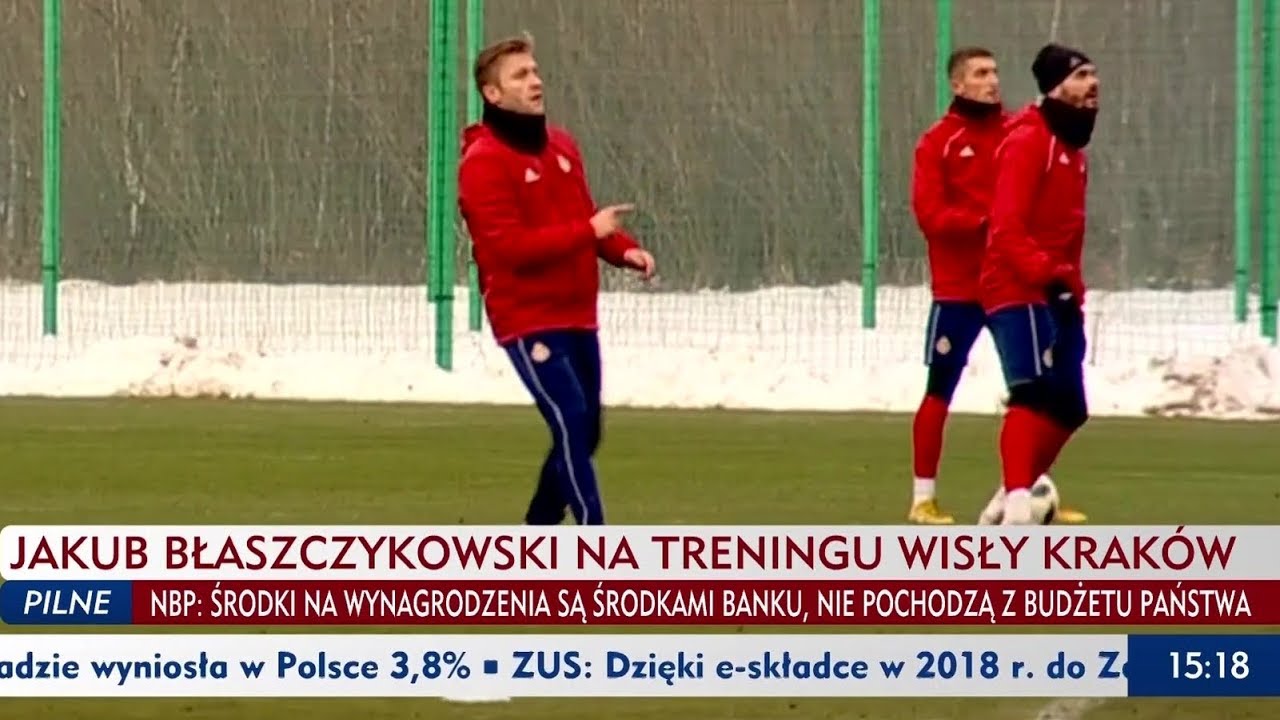 Jakub Błaszczykowski na treningu Wisły Kraków!