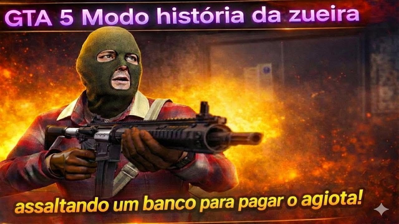 GTA 5 MODO HISTORIA DA ZUEIRA: O INÍCIO DA MALDADE #1