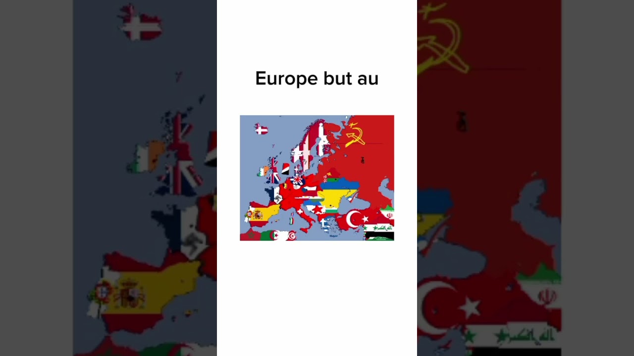 Europe but alternative universe #country #europe #ussr #germany #denmark #france #ukraine
