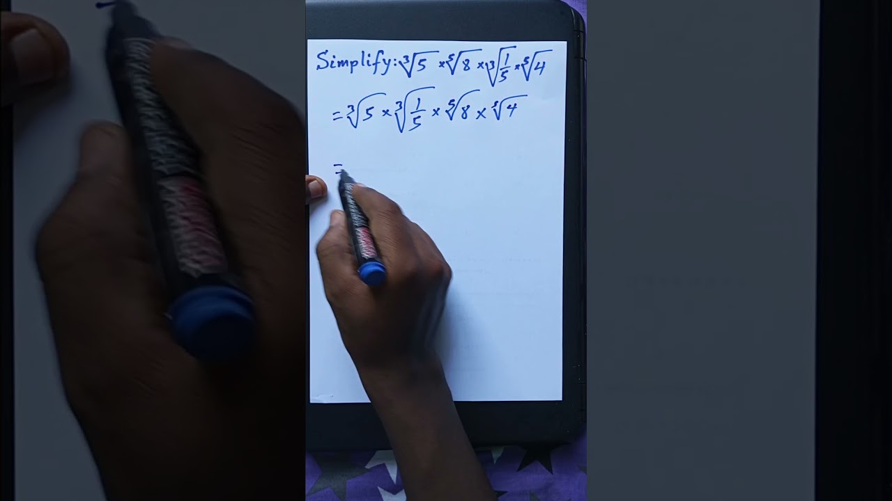 Simplification of Radicals, maths tricks#shots