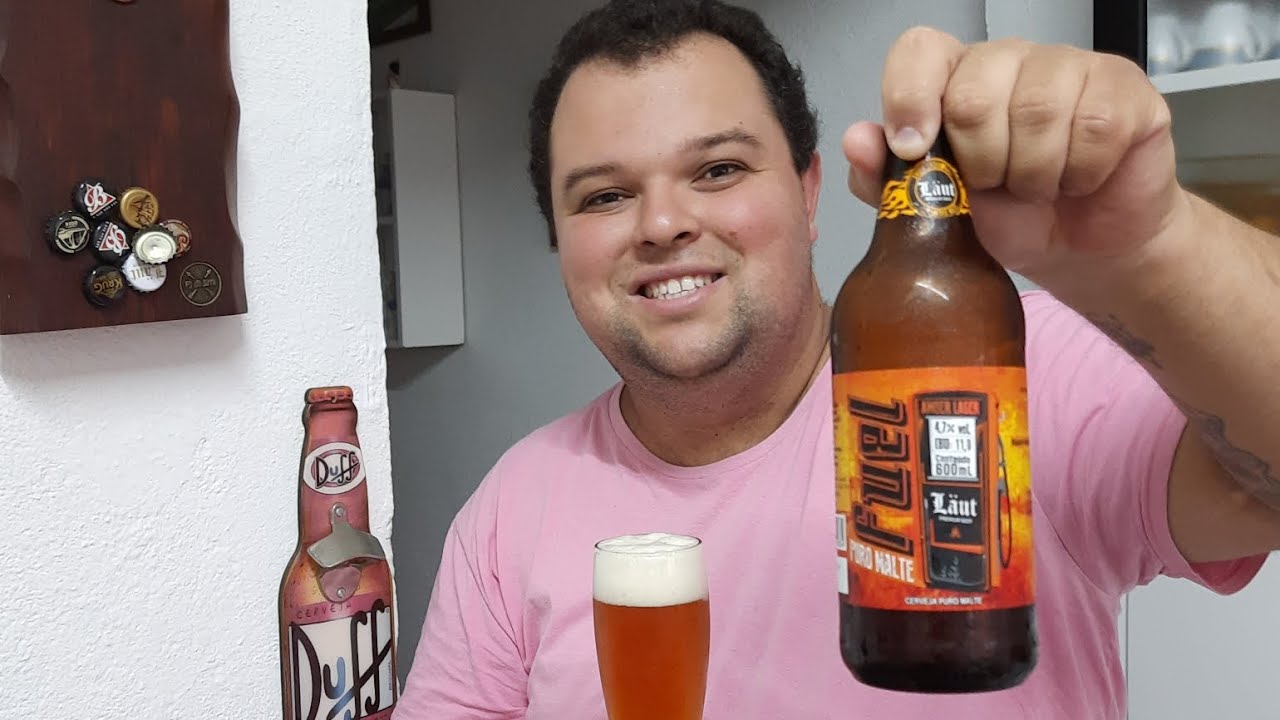 Degusta&ccedil;&atilde;o da cerveja Fuel amber lager da L&auml;ut beer #lautbeer #fuel #cervejaartesanal #cerveja #beer