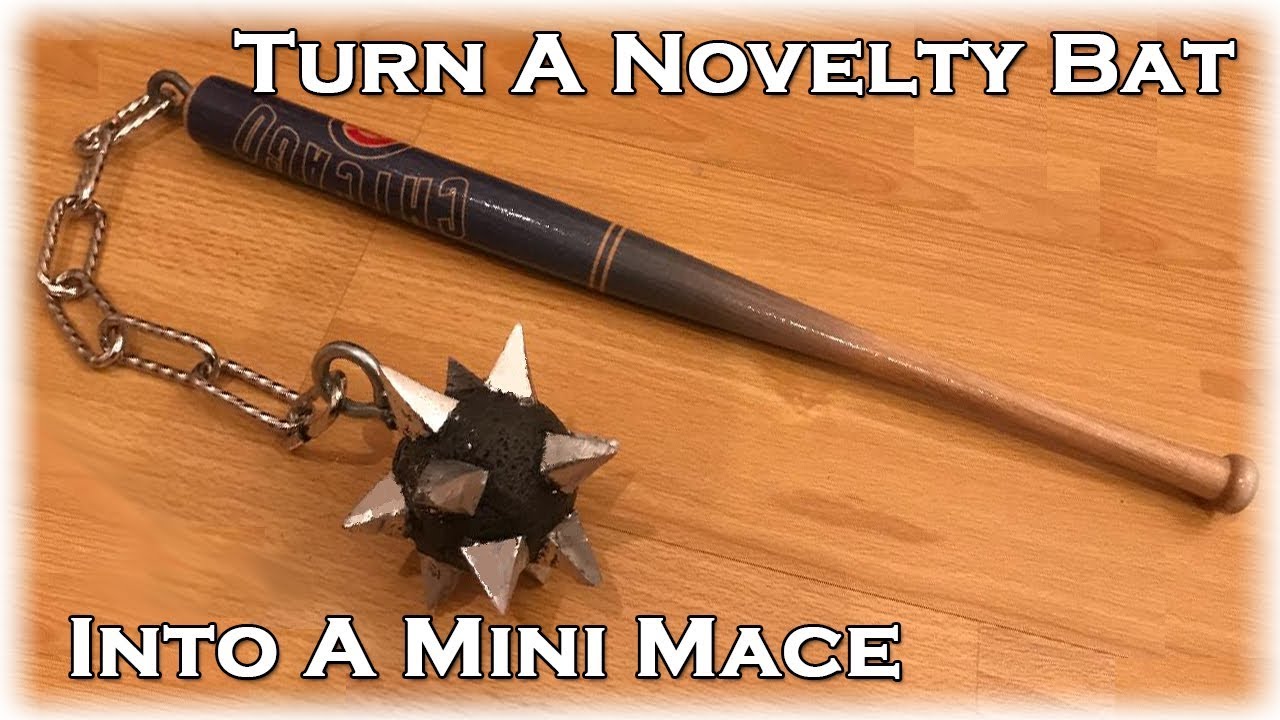 Aluminum Casting A Mini Mace Using Lost Foam Method (Novelty Bat Hack)