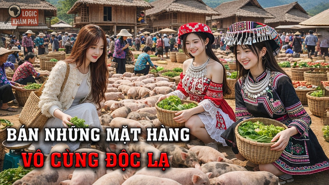 Đây Là Những Khu Chợ Vùng Cao VIỆT NAM – Nơi Bày Bán Những Mặt Hàng Vô Cùng Độc Lạ
