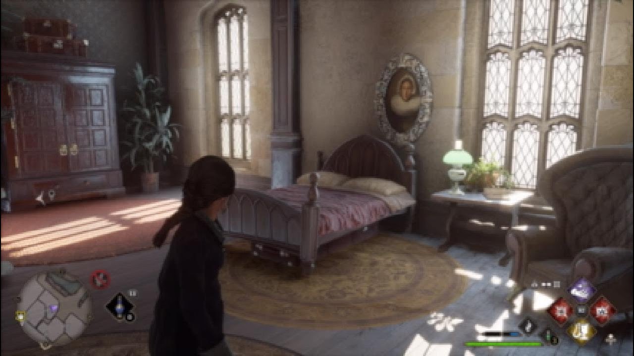 Residential Quarter of Mirabel Garlick in Hogwarts legacy