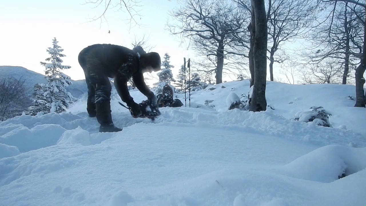Übernachtung im Berg bei -15 Grad