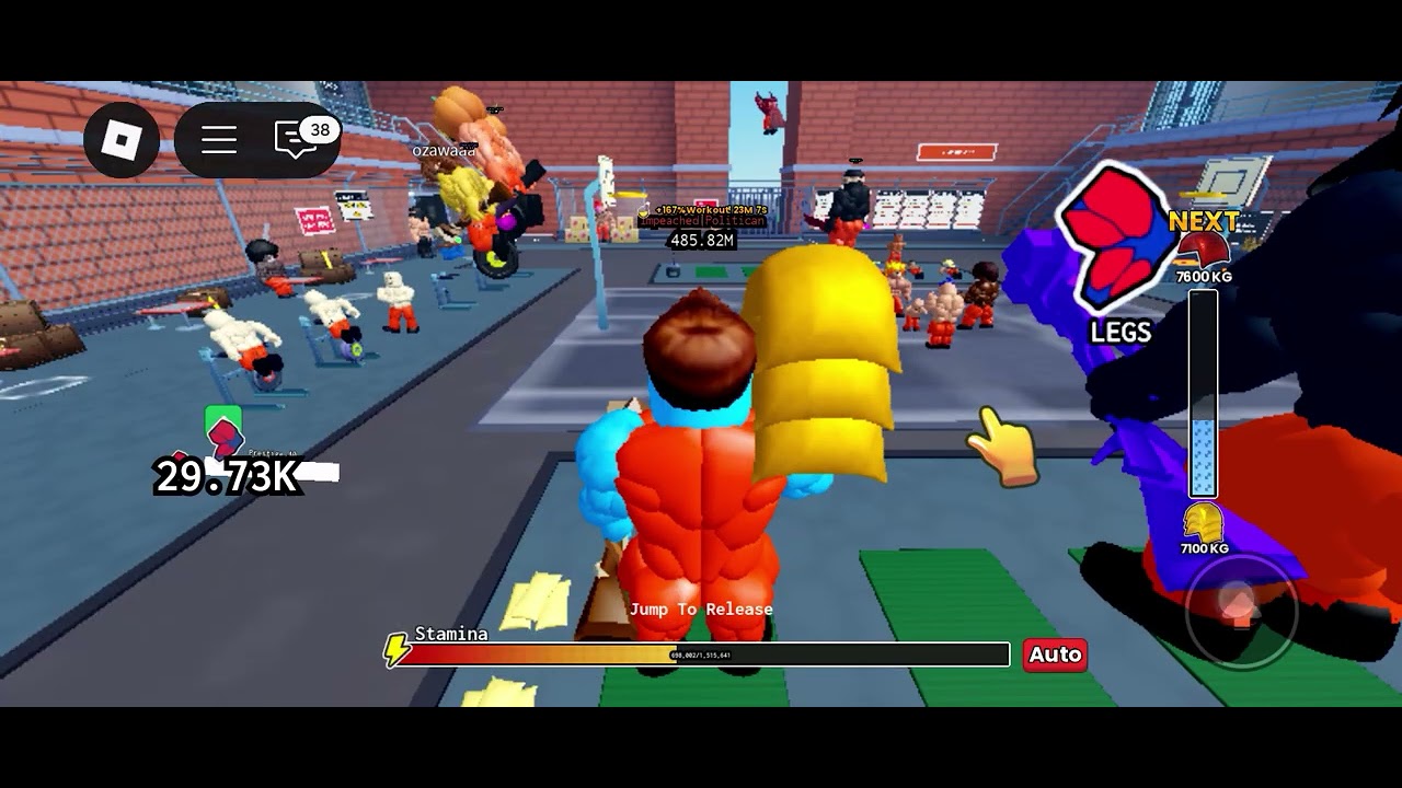 Roblox in prison pump prestige completed