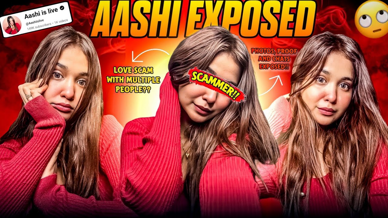  Fraud Girl Gamer Exposed ! || The end of Ashi is live Exposed🤡!@SnehilopGaming vs@Aashiislive 